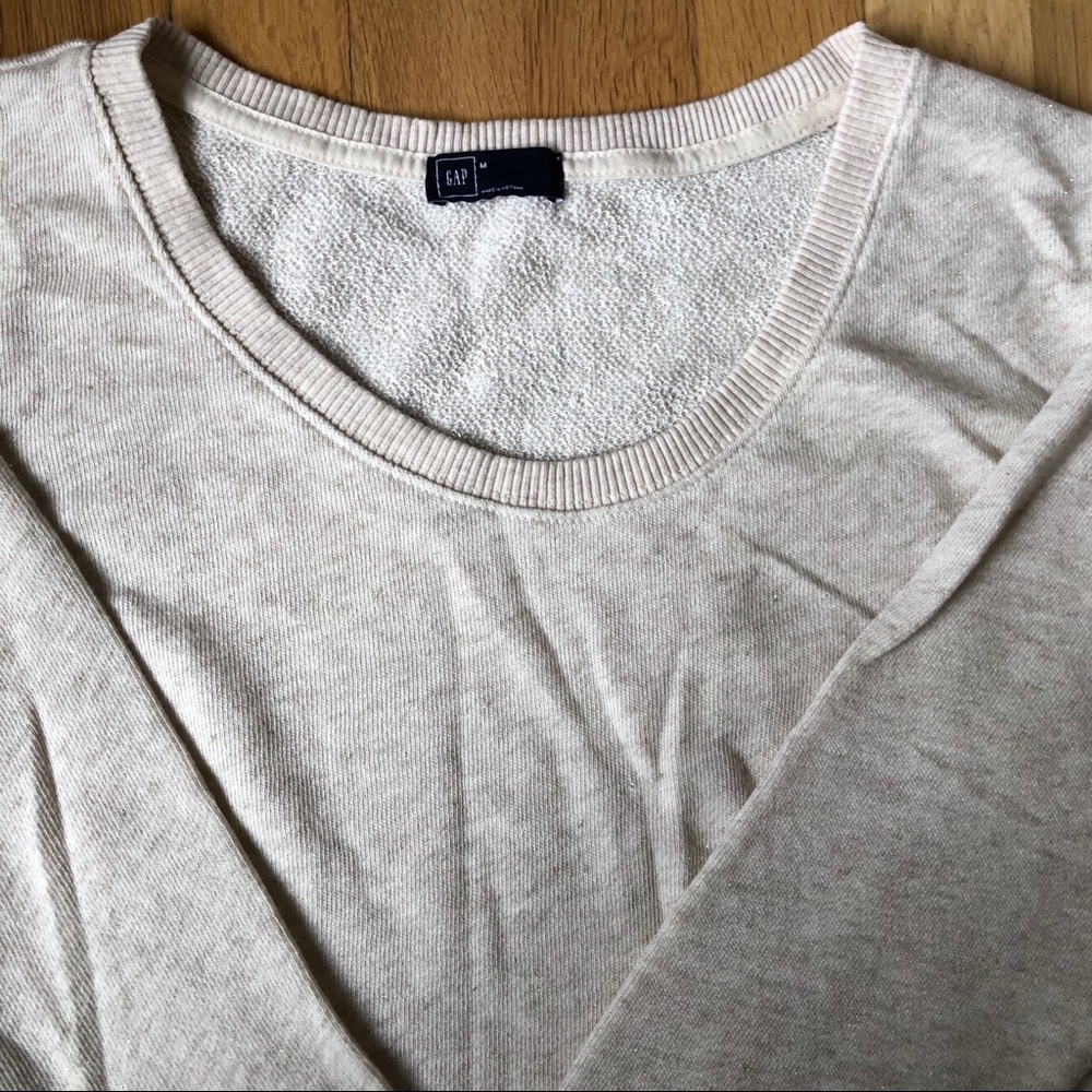 Gap Lurex Terry Sweatshirt